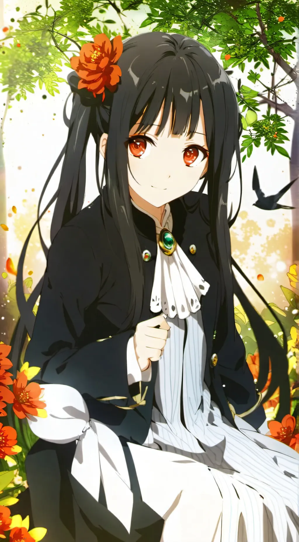 ai character: Ember background