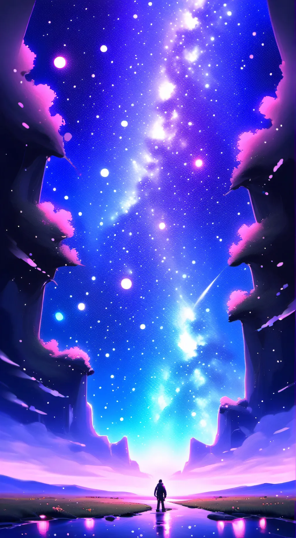 ai character: mha new person  background