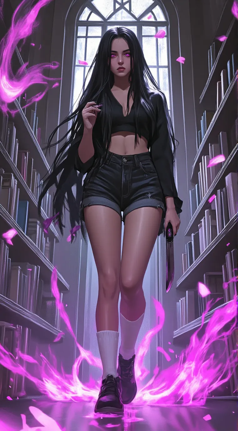 ai character: Jenna Wright background