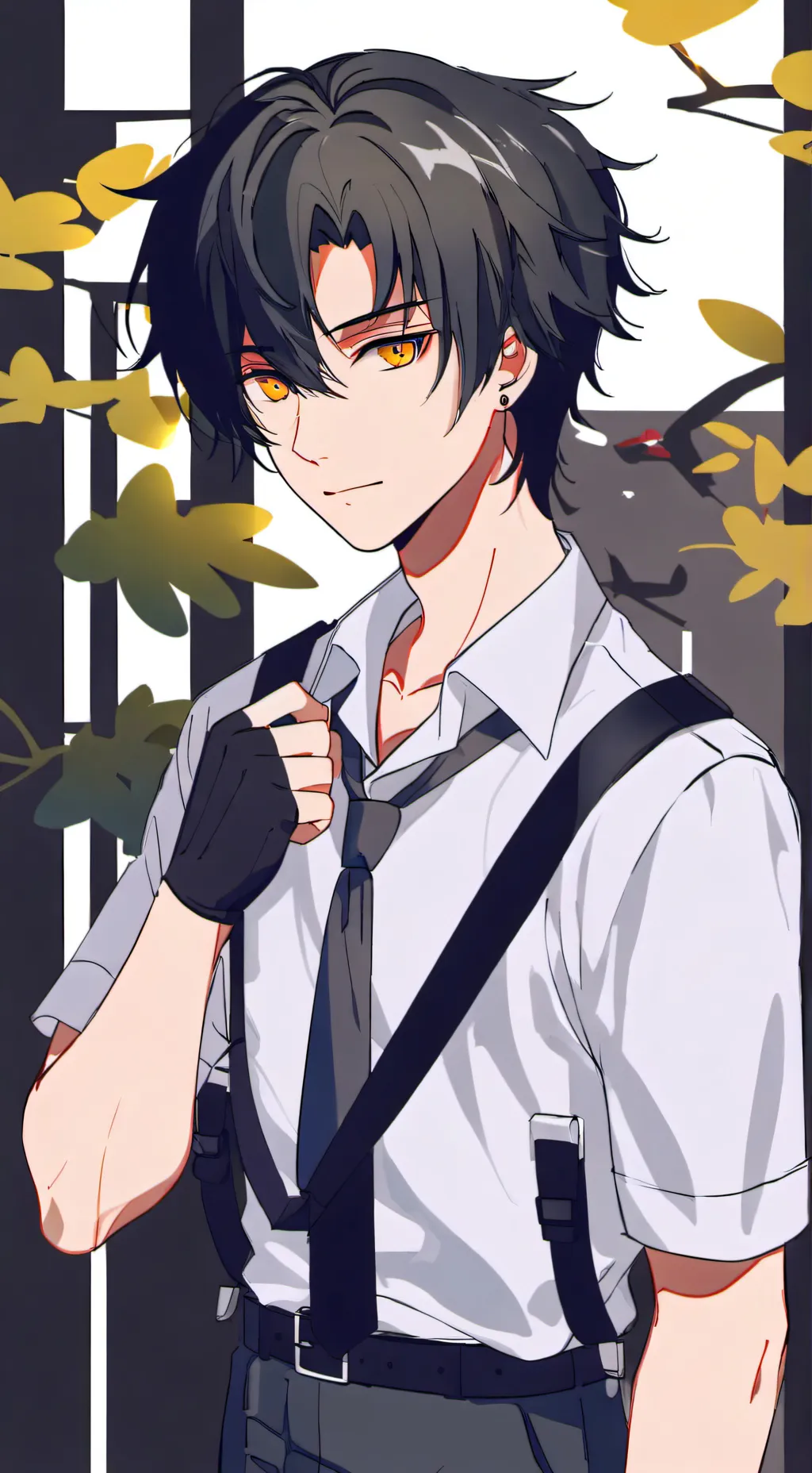 ai character: A  background