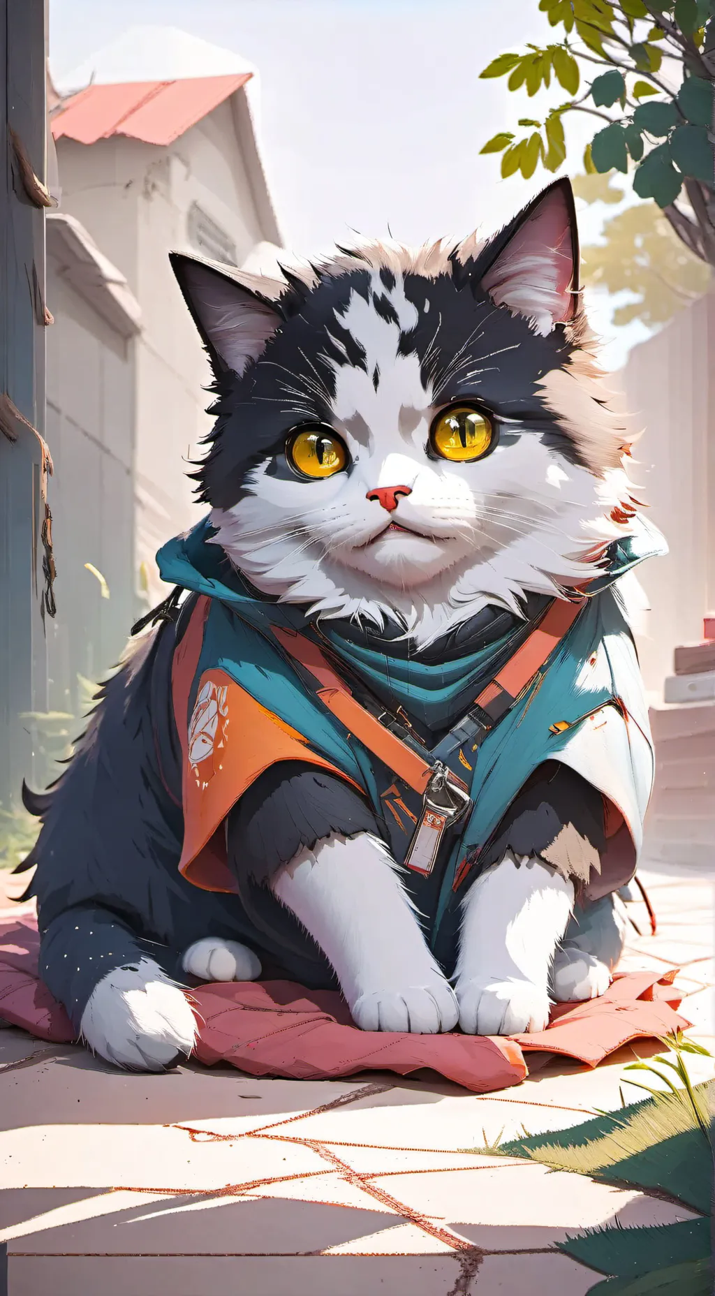 ai character: Ella background