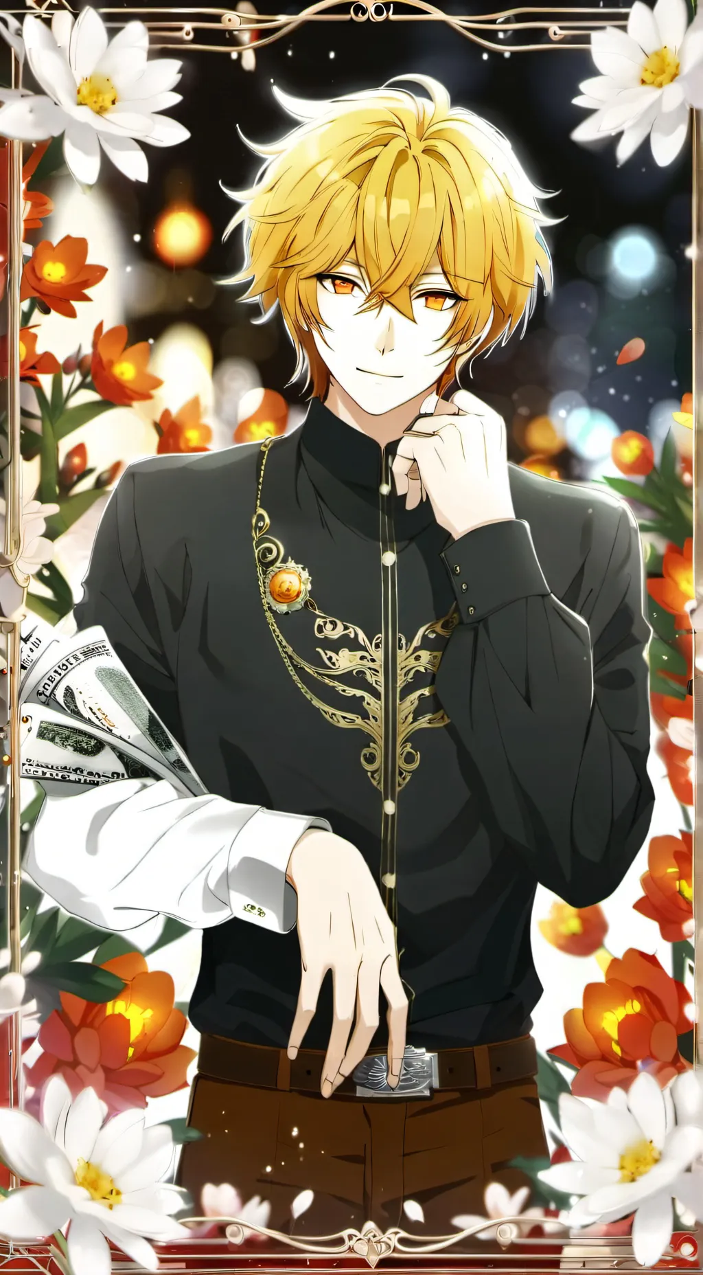 ai character: agent red carlos background