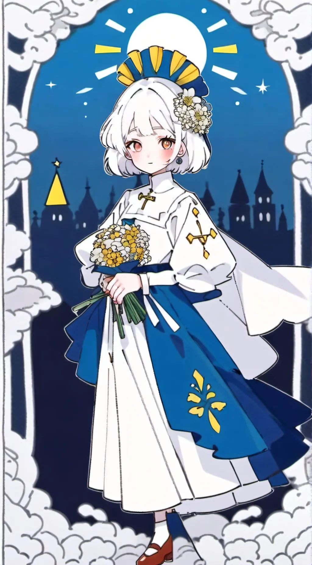 ai character: Ukraine  background