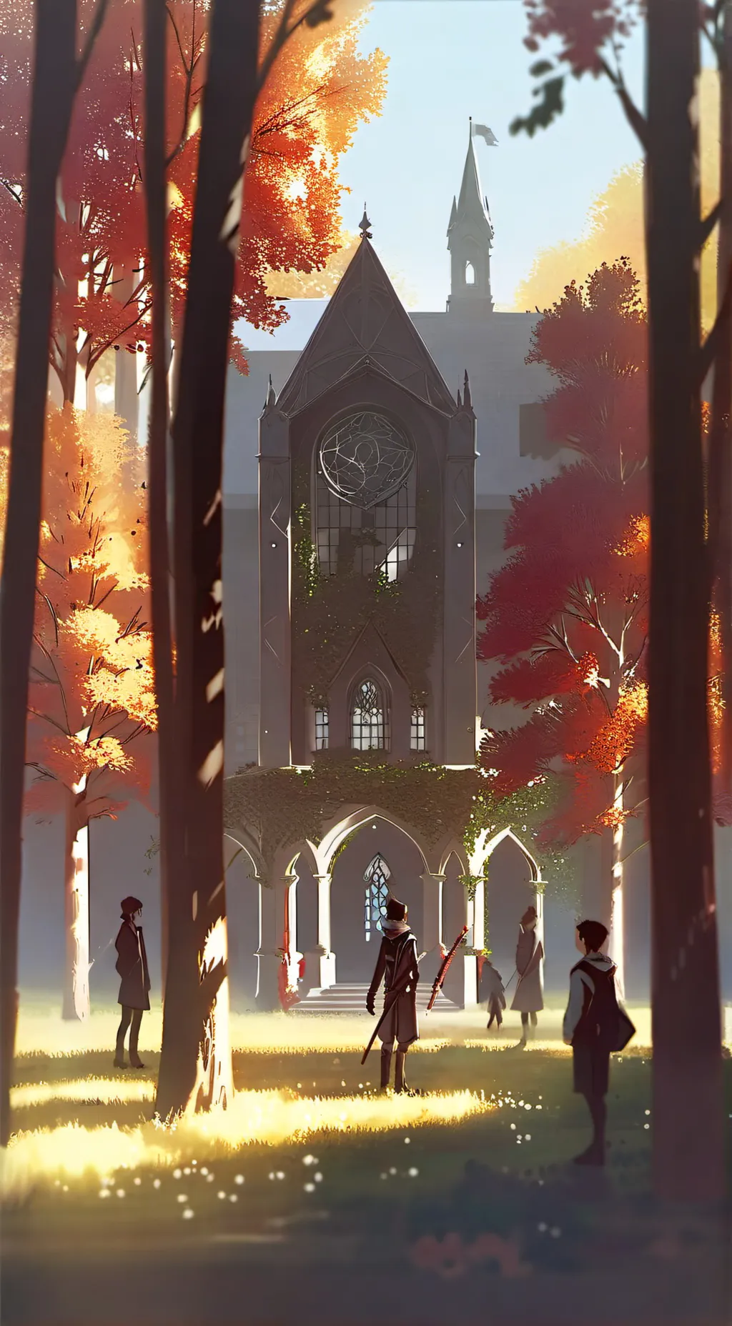 ai character: Hogwarts background