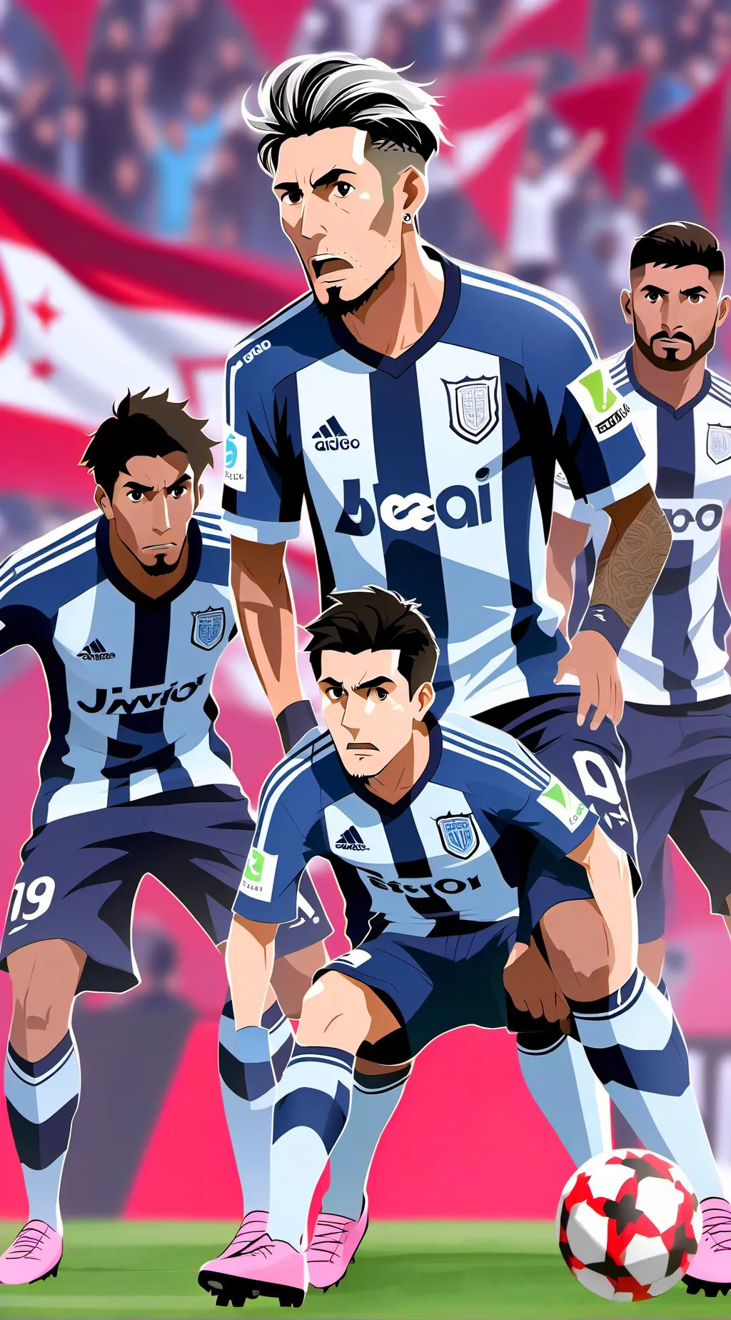 ai character: Alianza Lima background