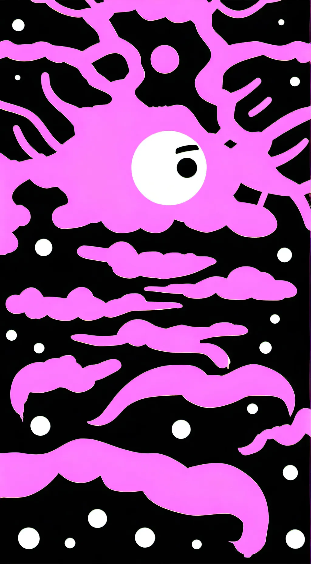 ai character: the pink eye aka c background