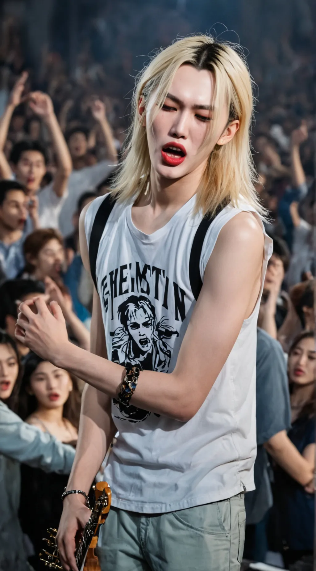 ai character: Felix stray kids  background