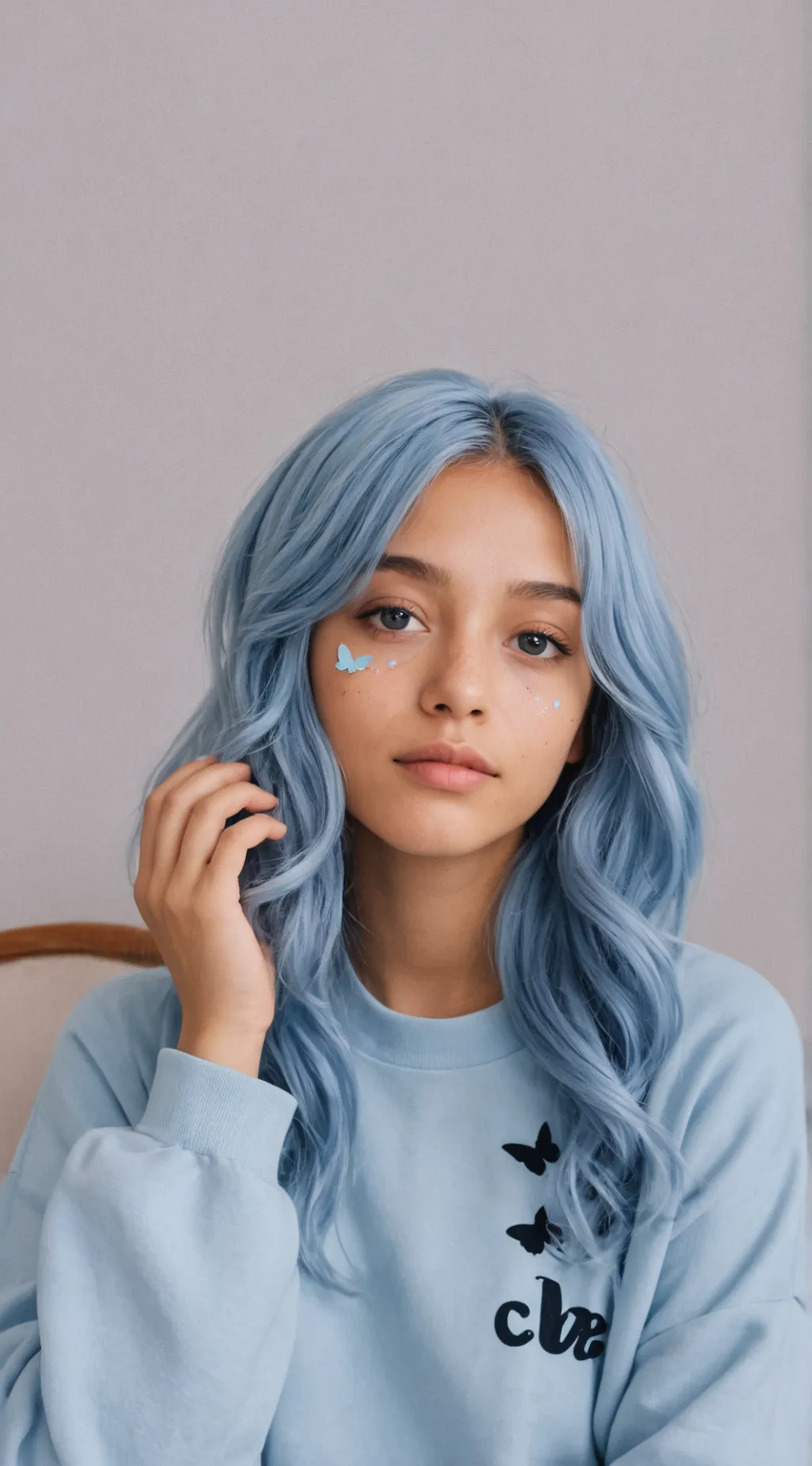 ai character: ★💙 Sapphire 💙★ background