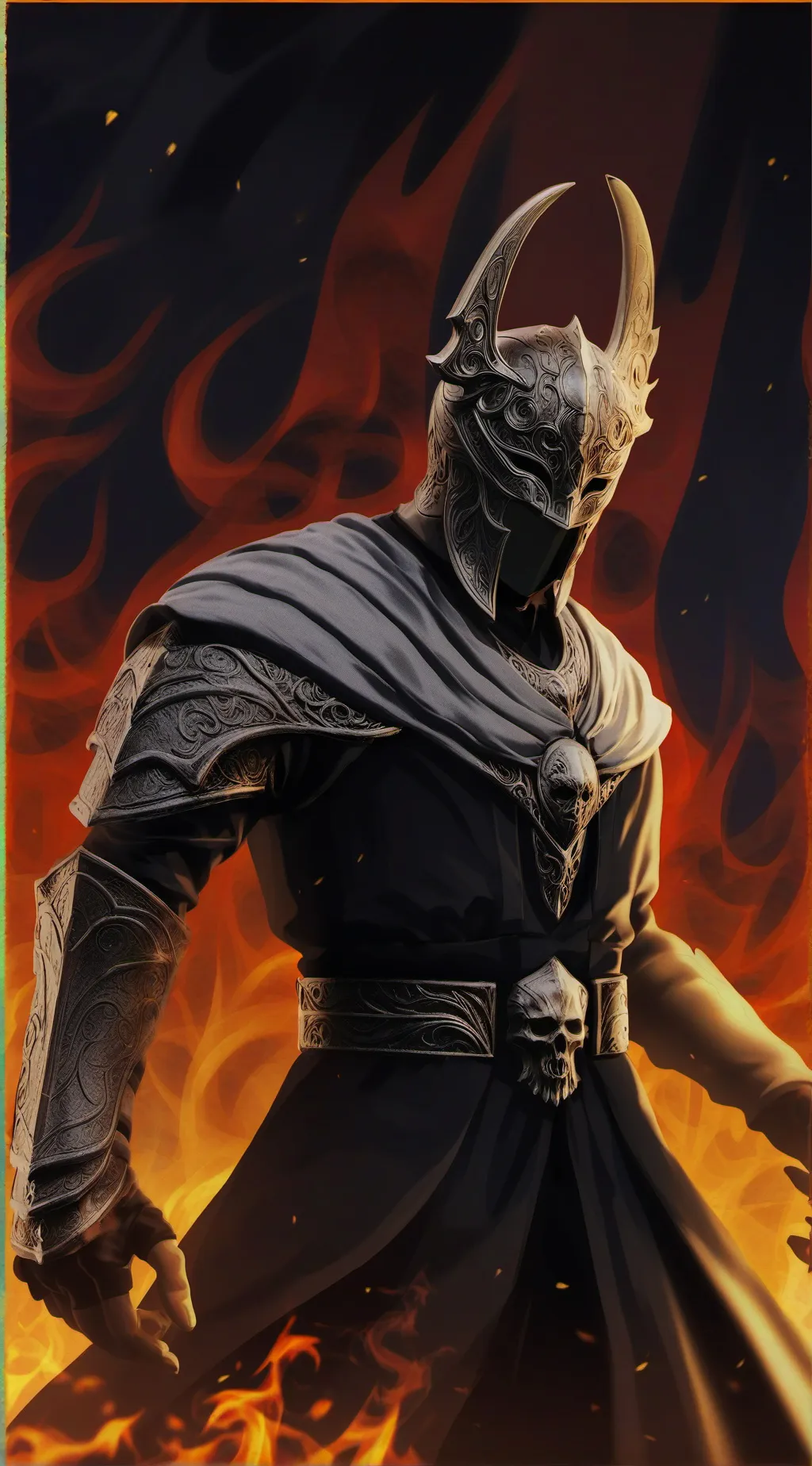 ai character: son Goku  background