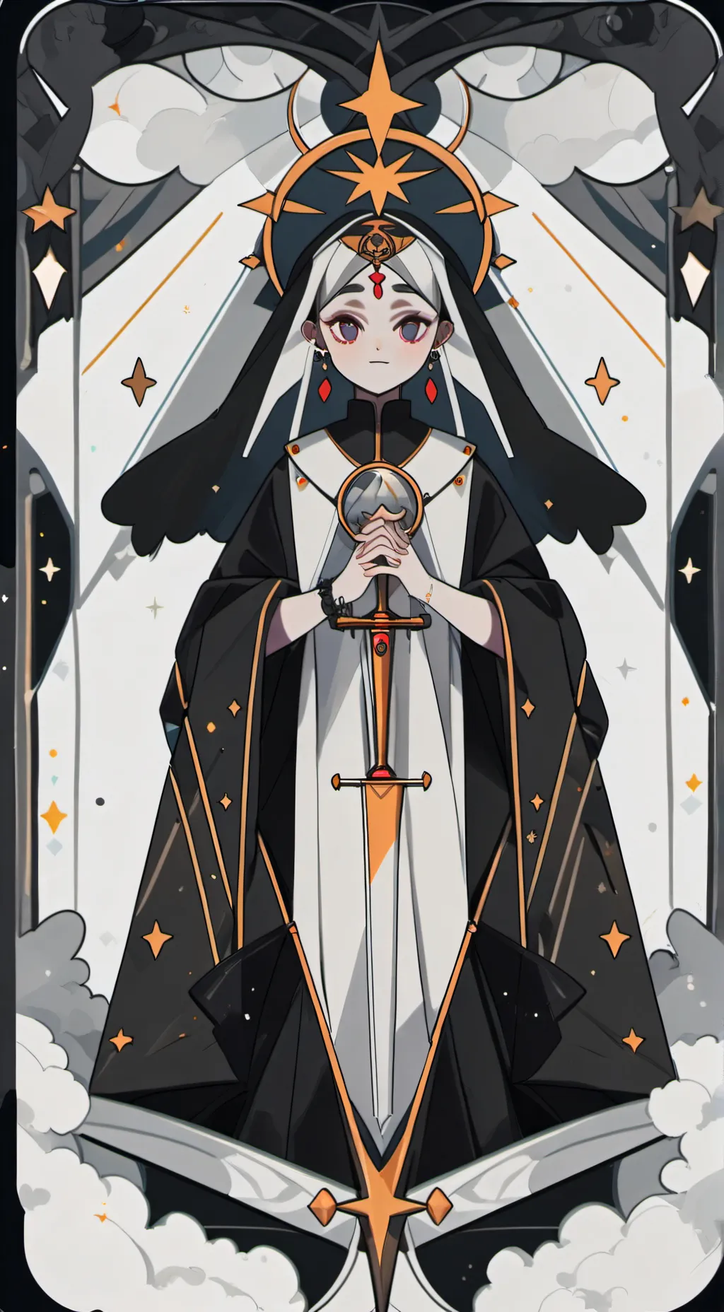 ai character: Ds X my oc 1 background