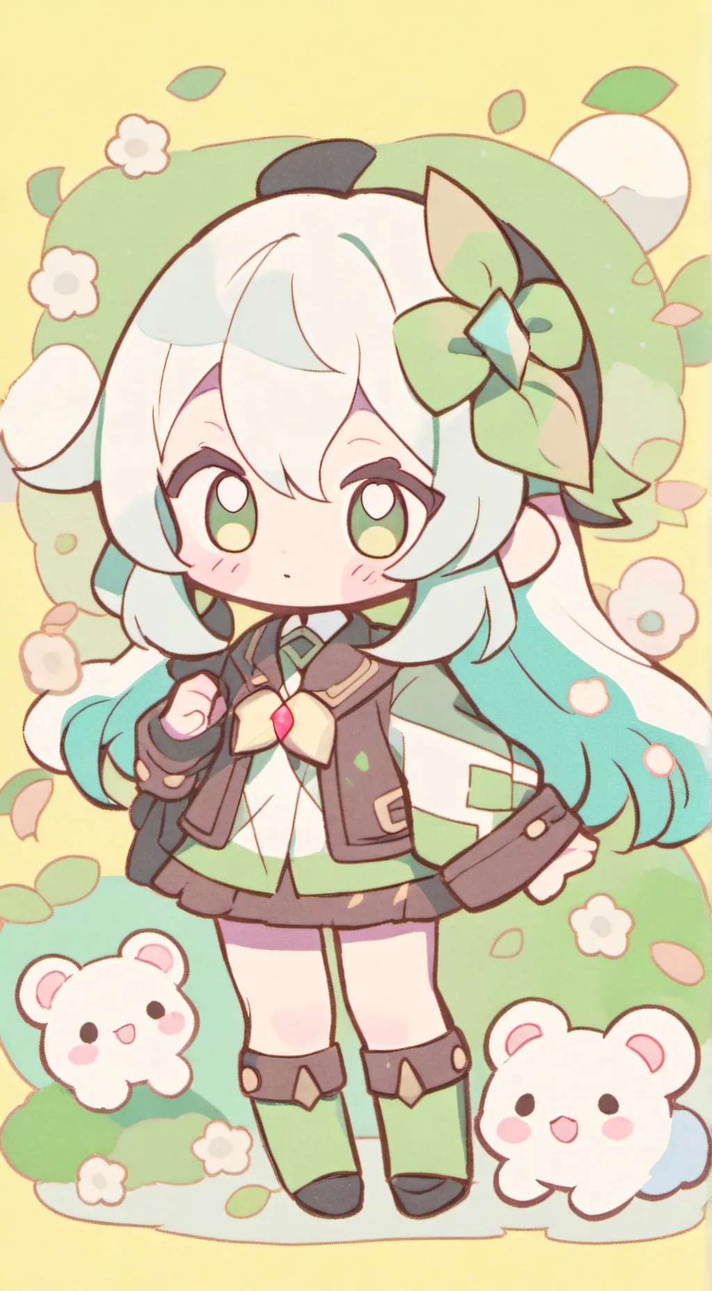 ai character: dw infection background