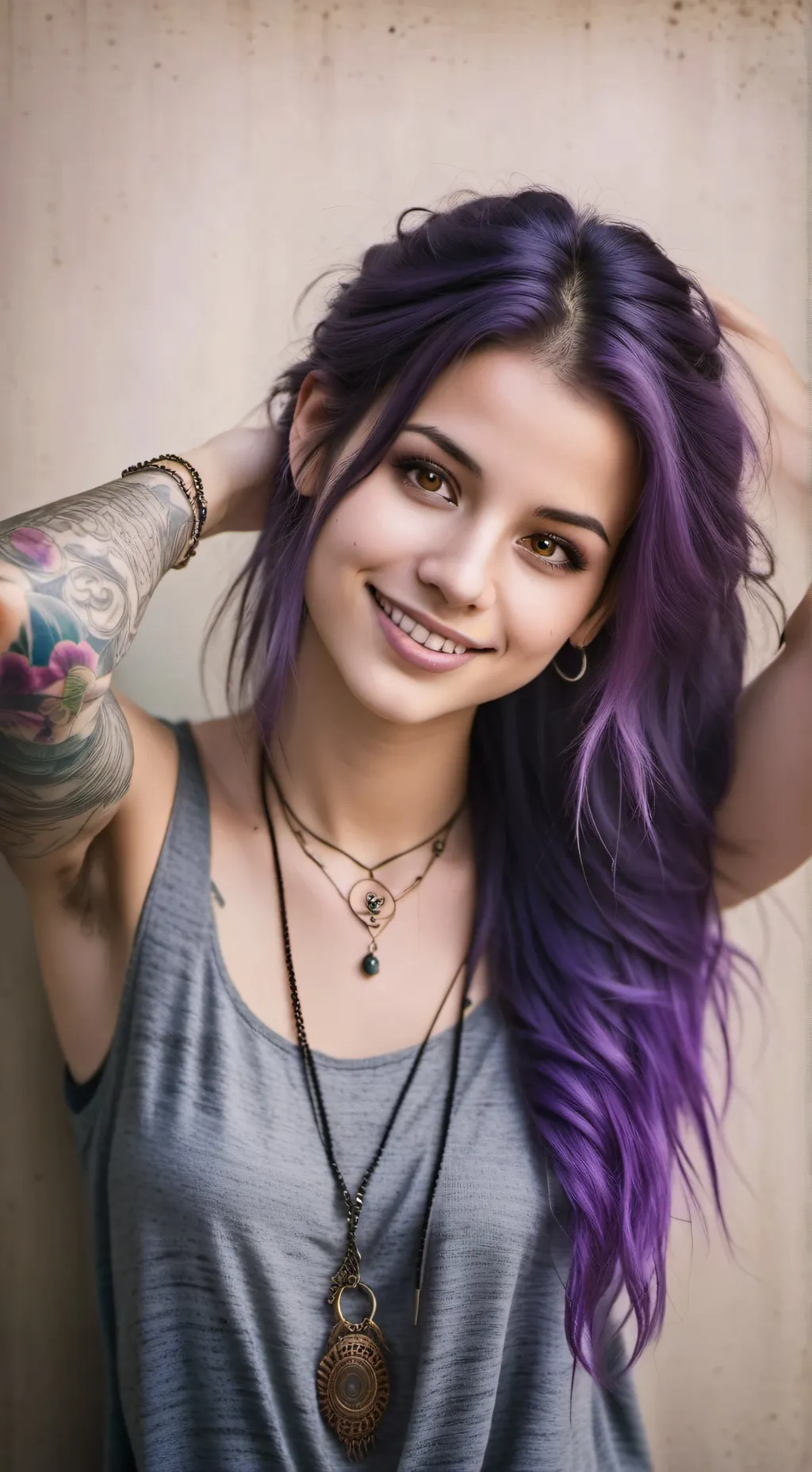 ai character: Lyra Lovett  background