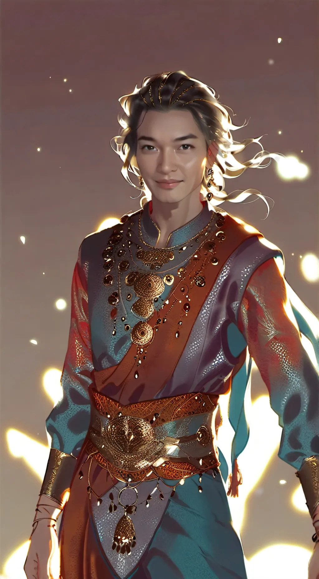 ai character: Alex el hechizero  background