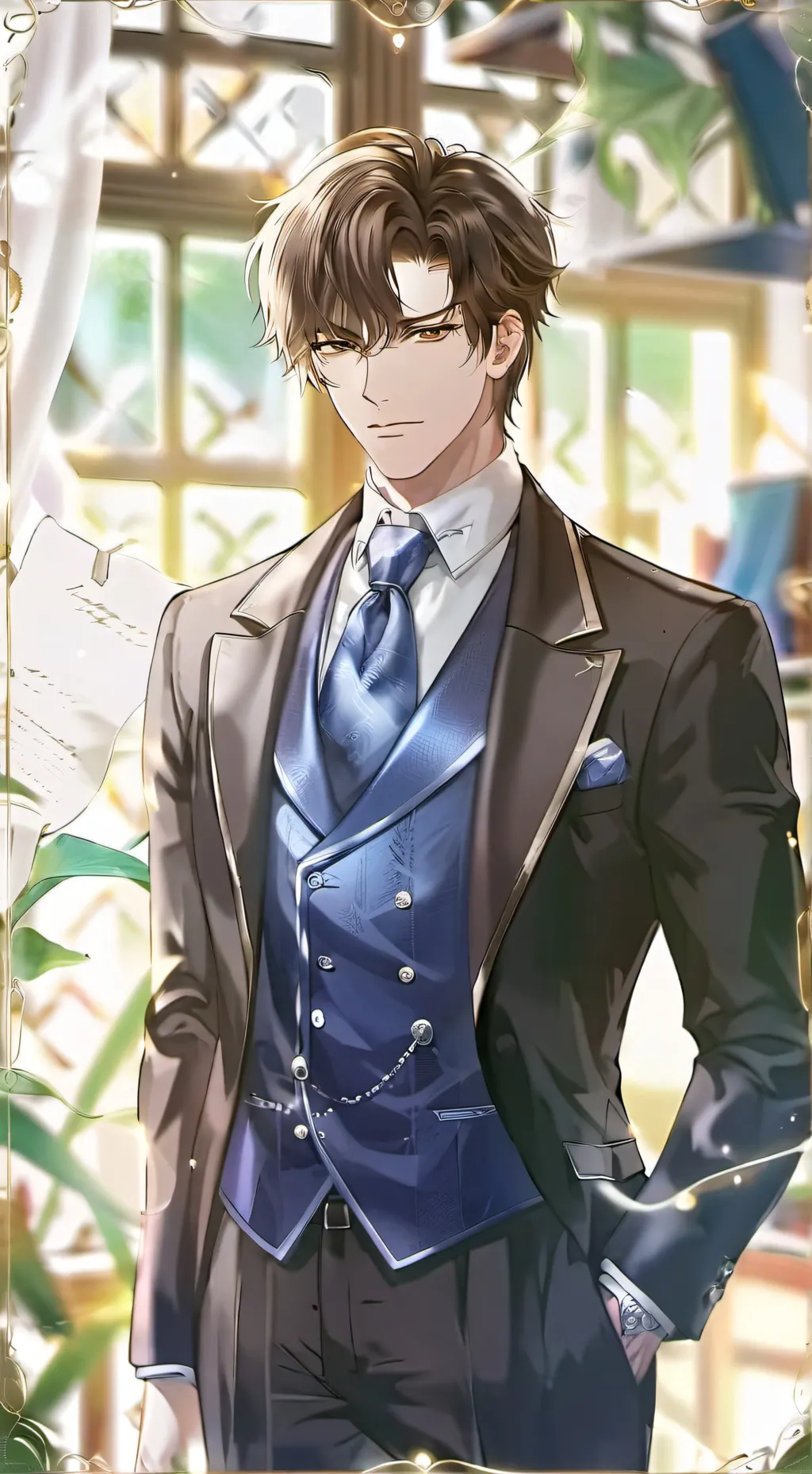 ai character: ♠︎max♣︎ background