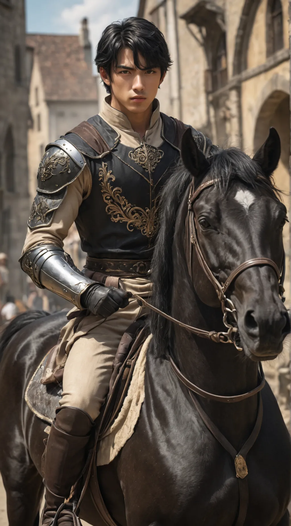 ai character: Prince Augustine  background