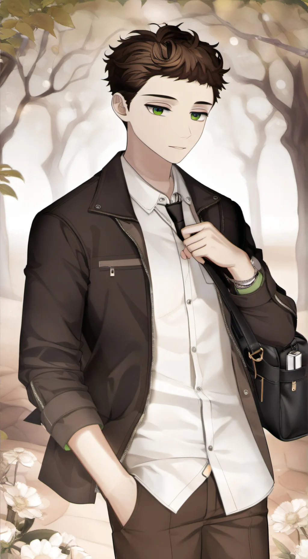 ai character: LOV x my OC 8 background