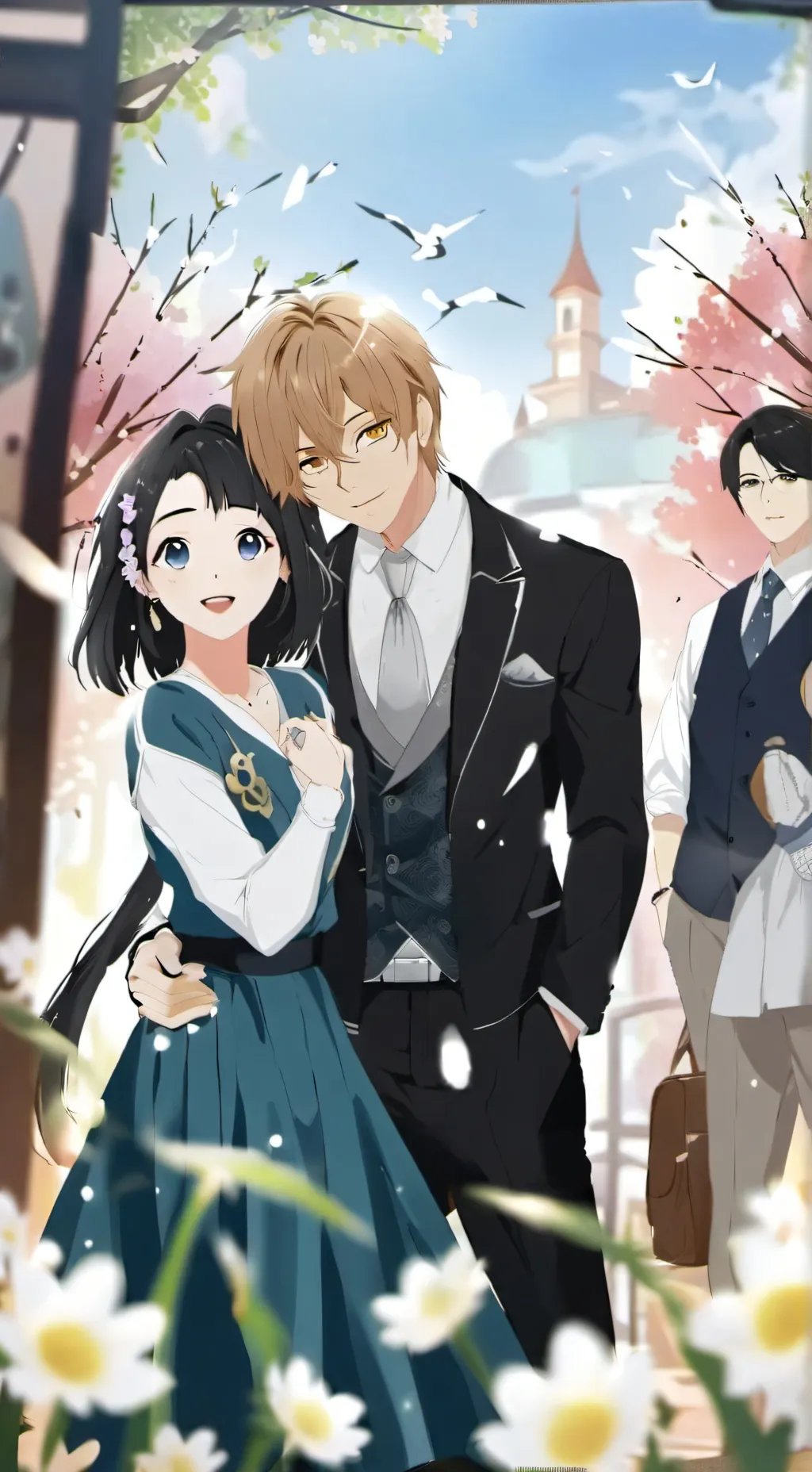 ai character: sprnki not hate :D background