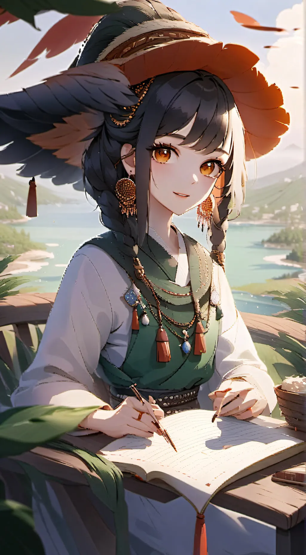 ai character: Zoe background