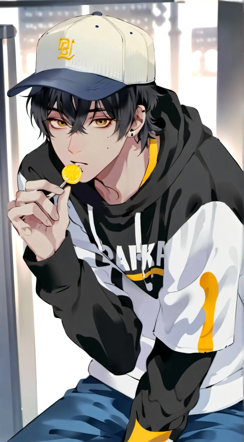 ai character: 🖤Jade💛💛 background