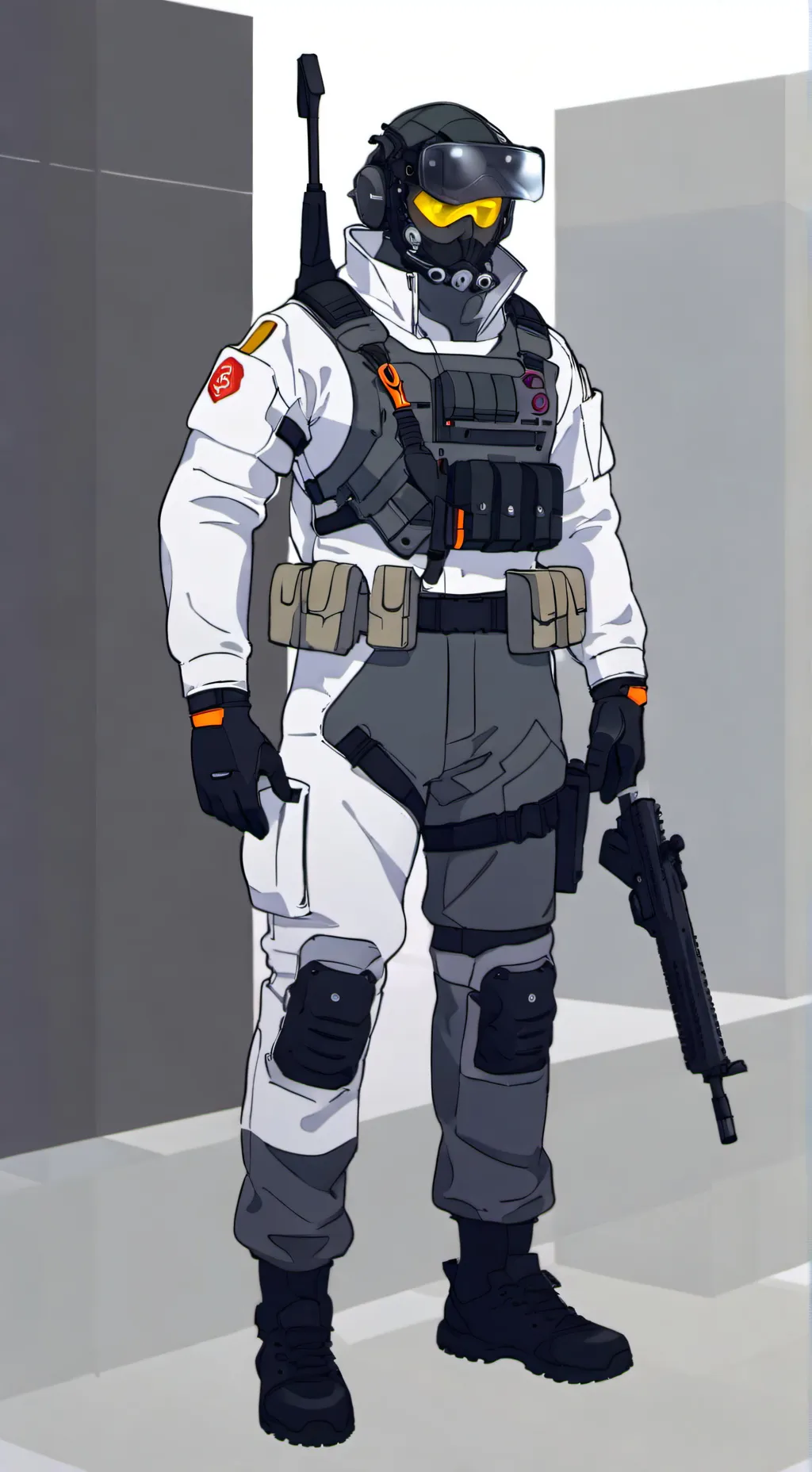 ai character: scp guard background