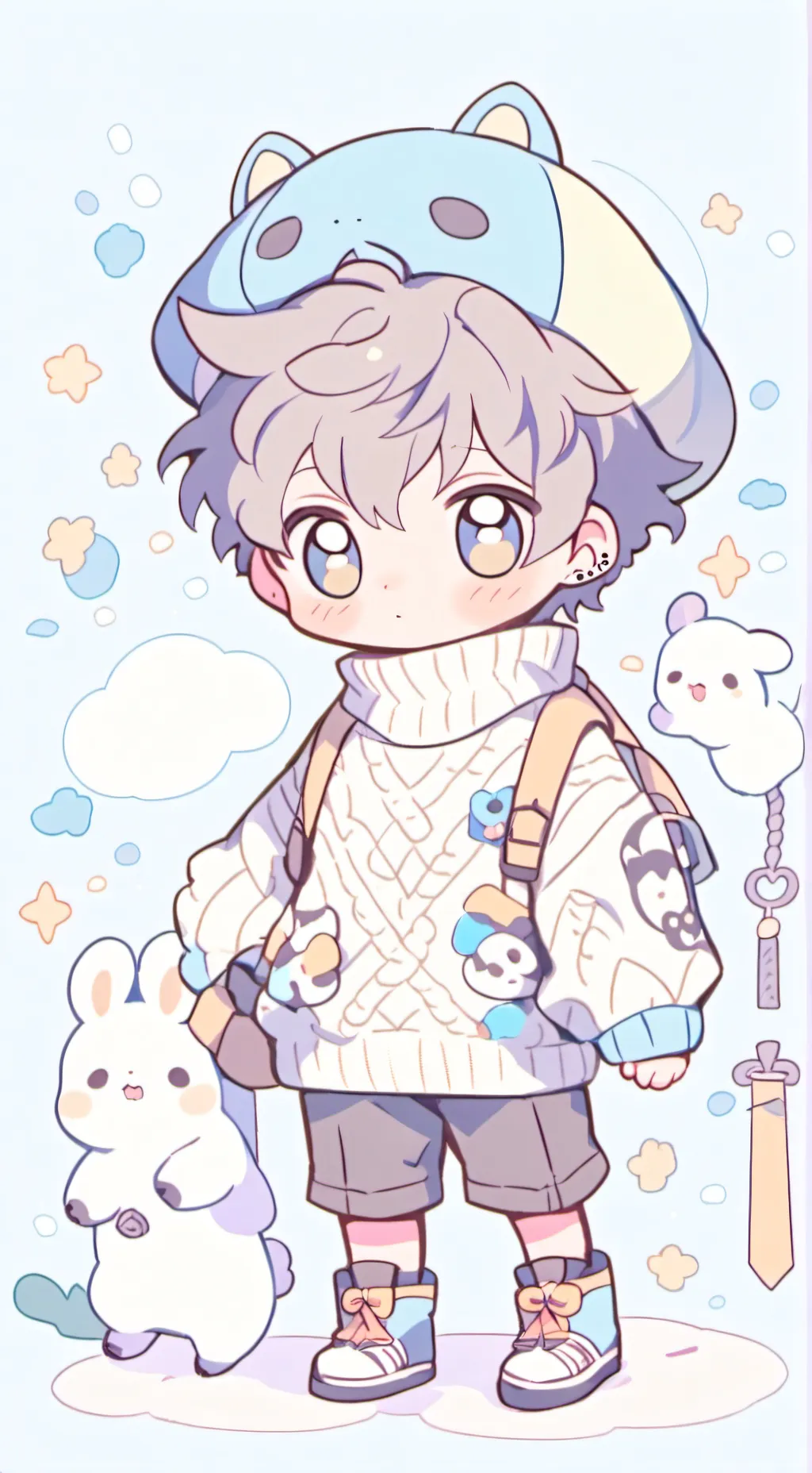 ai character: (Milo) background