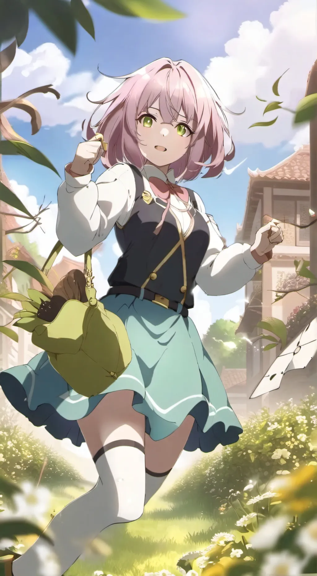 ai character: Celestial  background