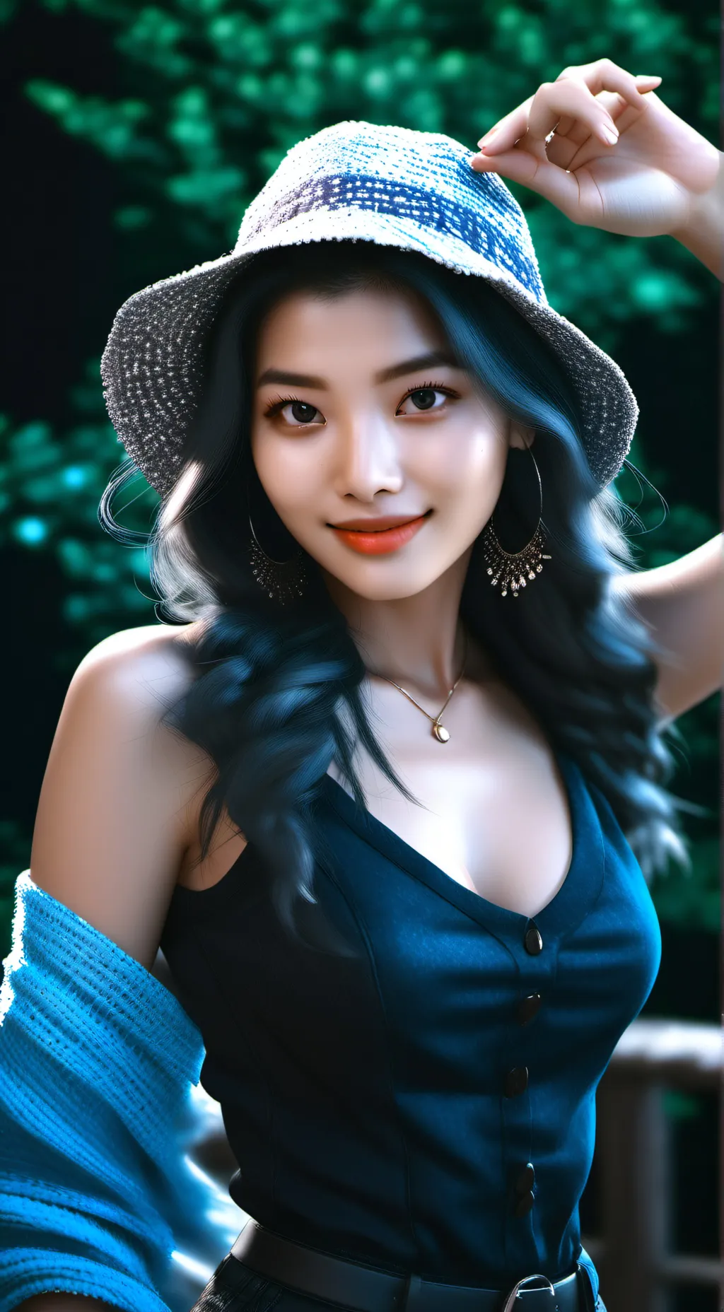 ai character: Lily  background