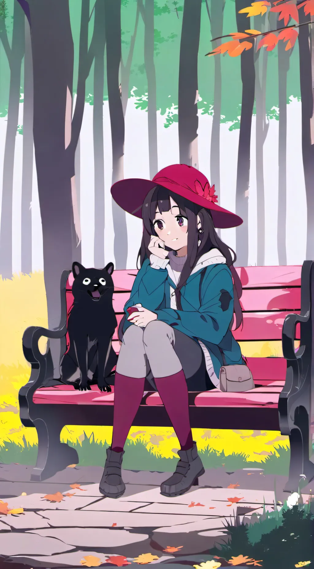 ai character: lila background