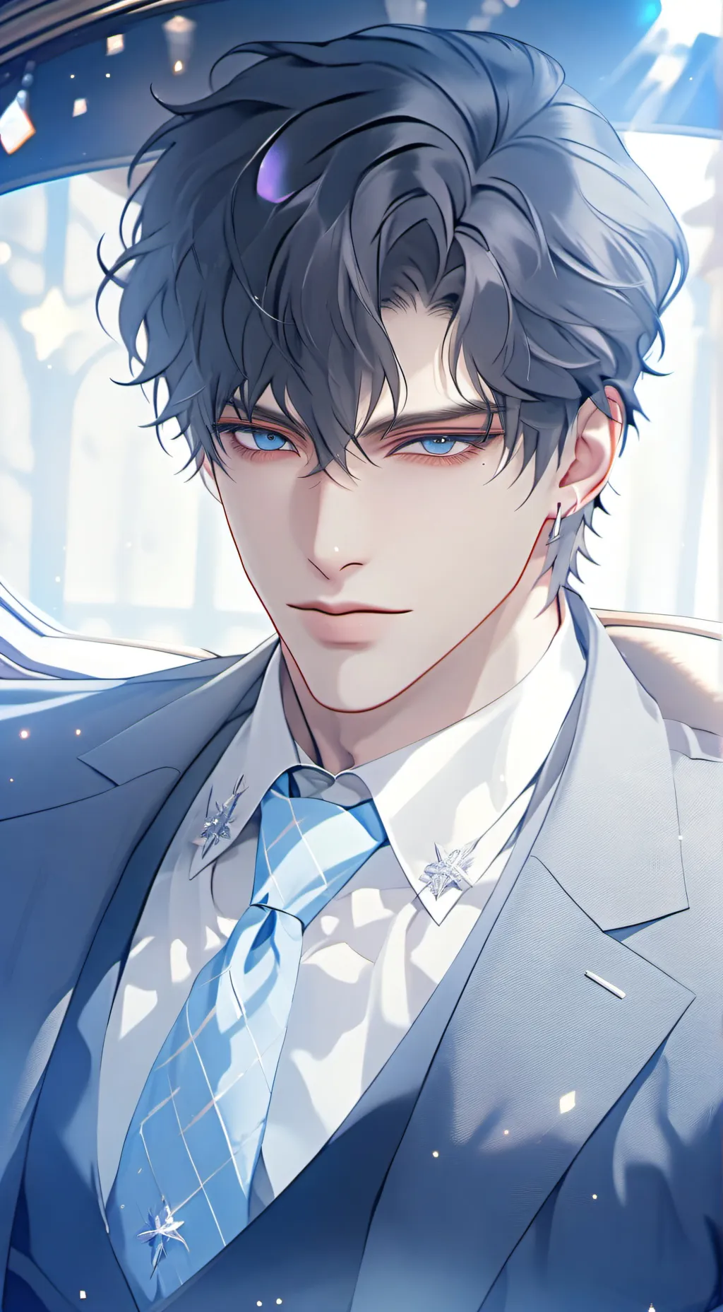 ai character: Asher  background