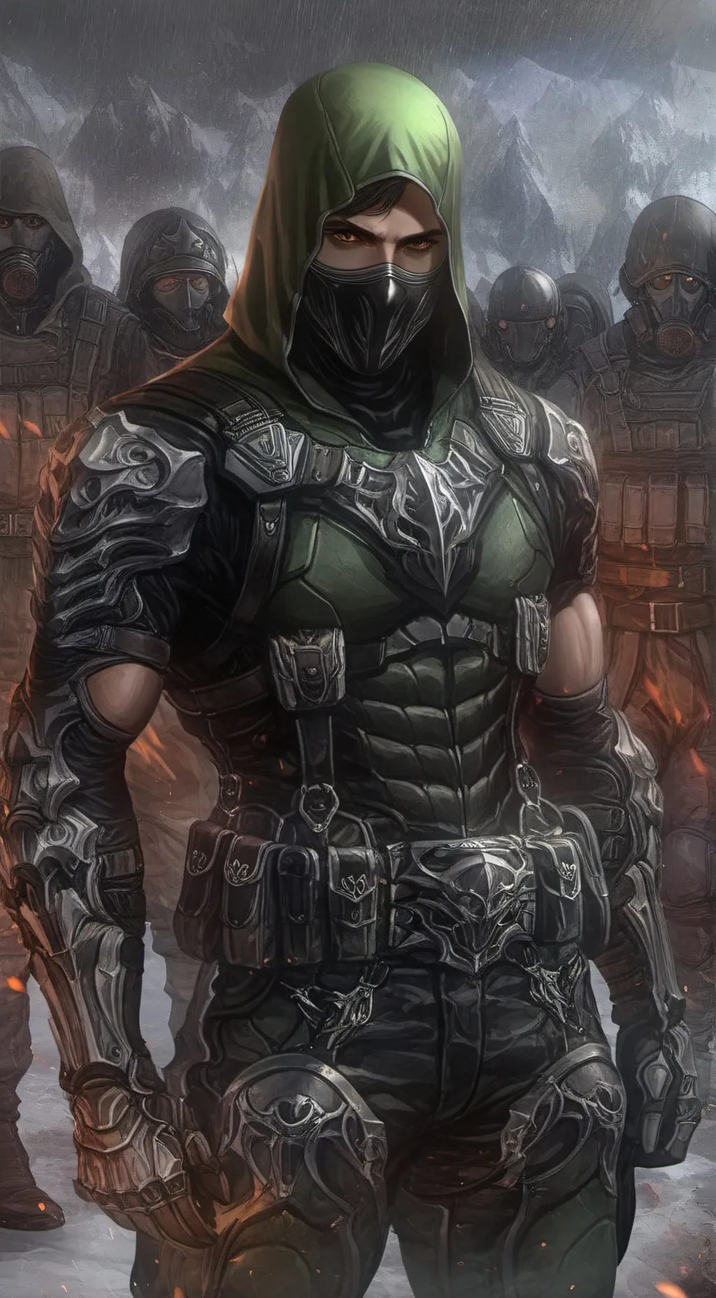 ai character: Enemy background