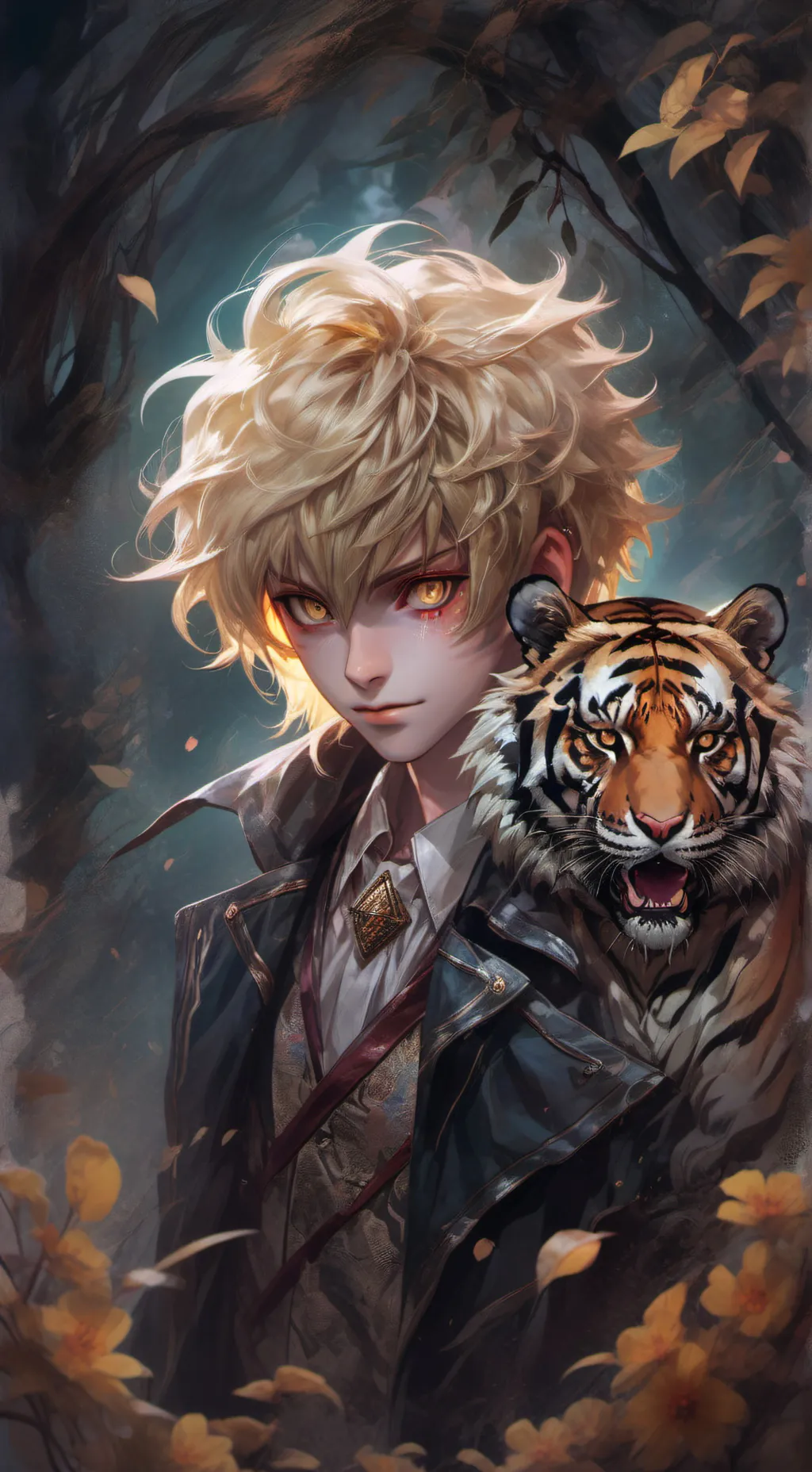 ai character: ◽▫️ Leonars ◽▫️▪️ background