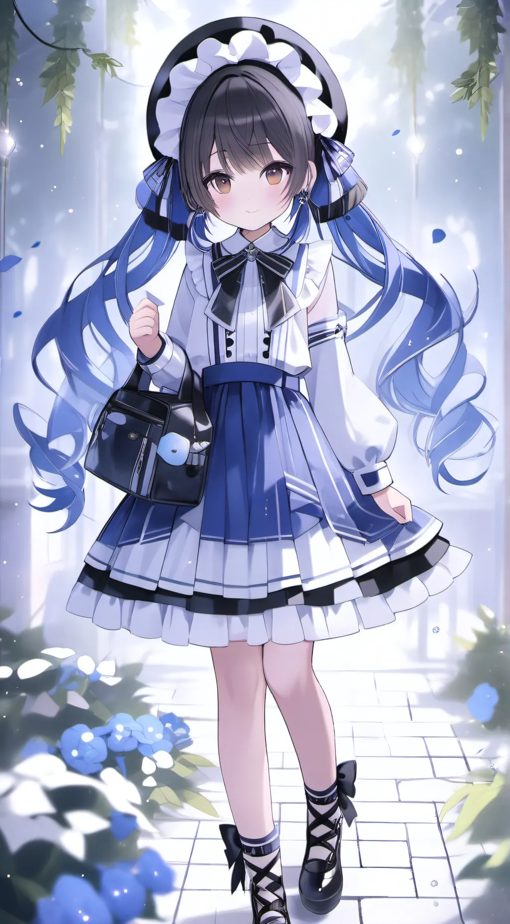 ai character: Filipino school background