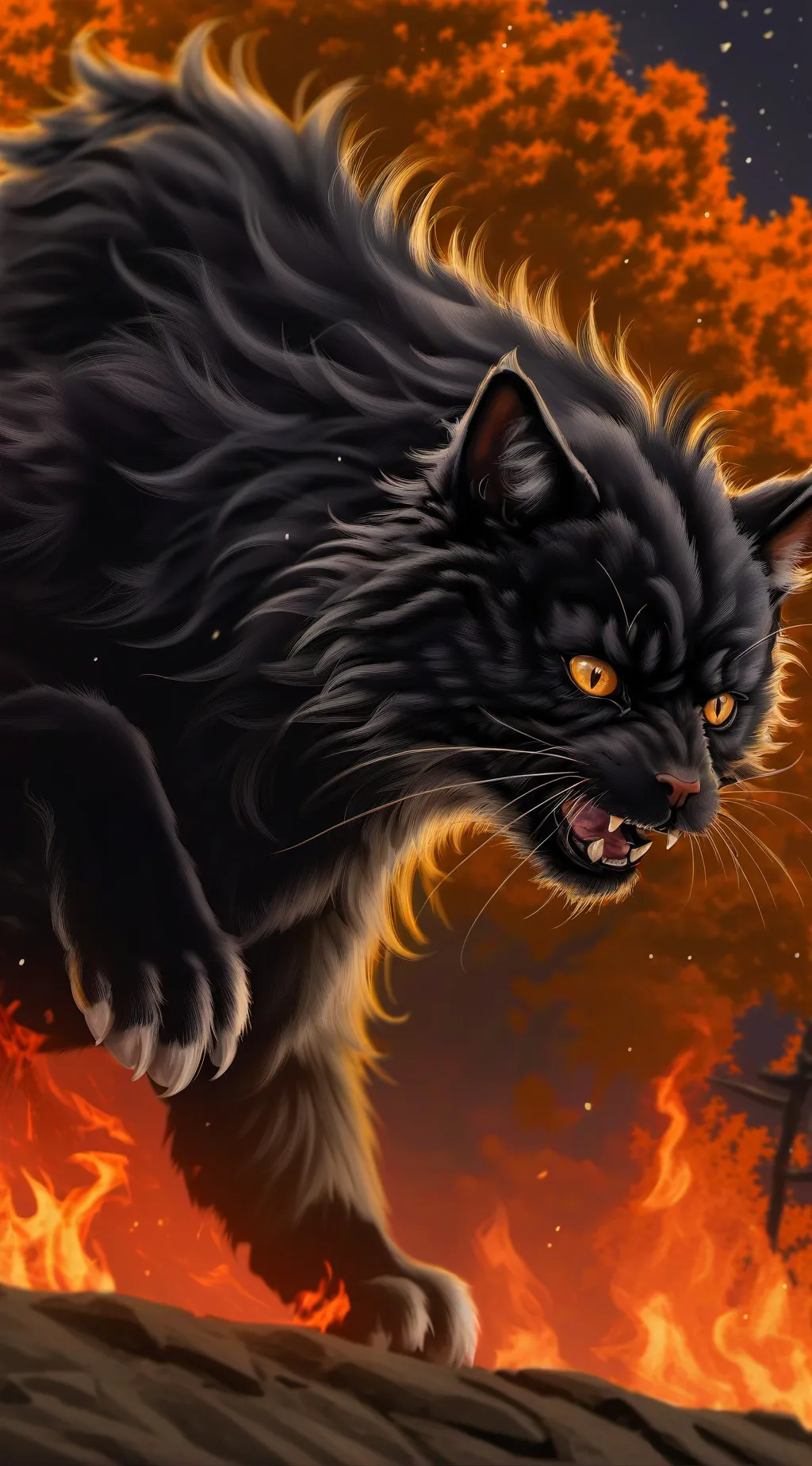 ai character: Darkclan background