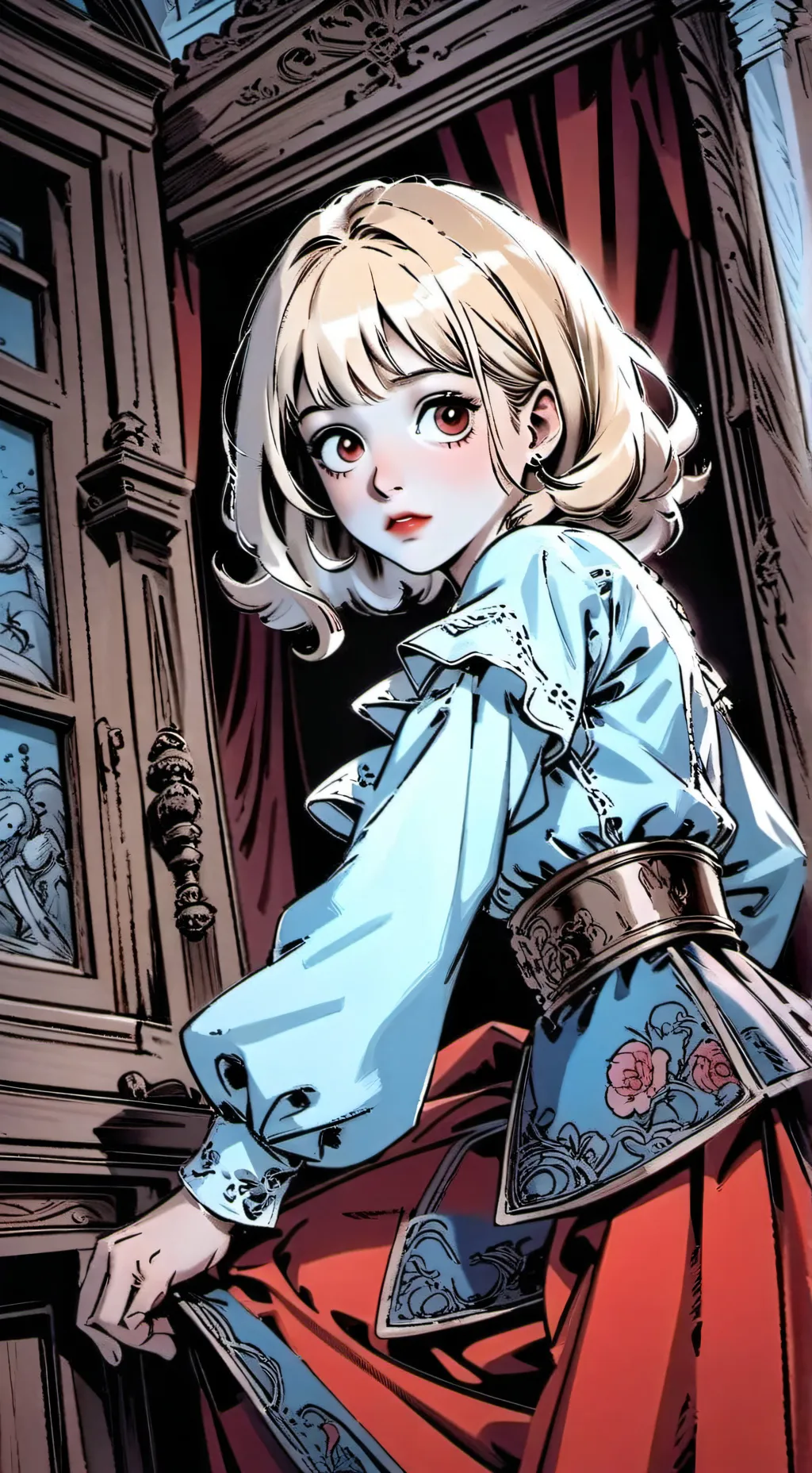 ai character: Honey Castillo background