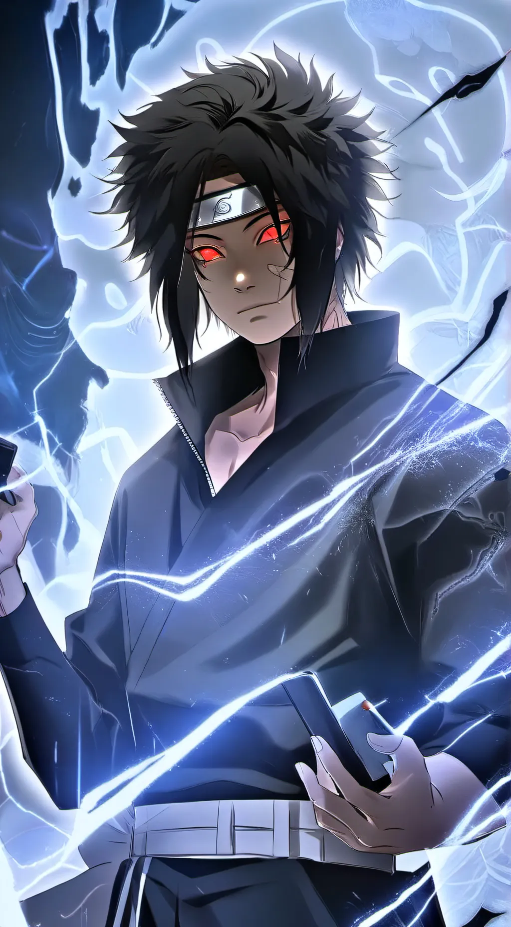 ai character: sasuke background