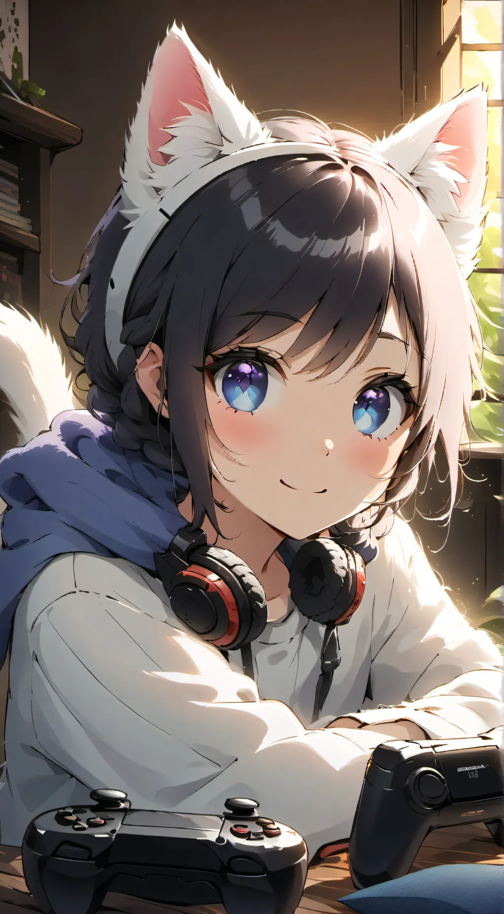 ai character: Whispering Whisker background