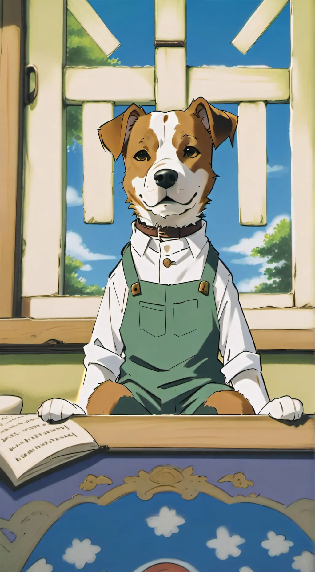 ai character: nicky  background