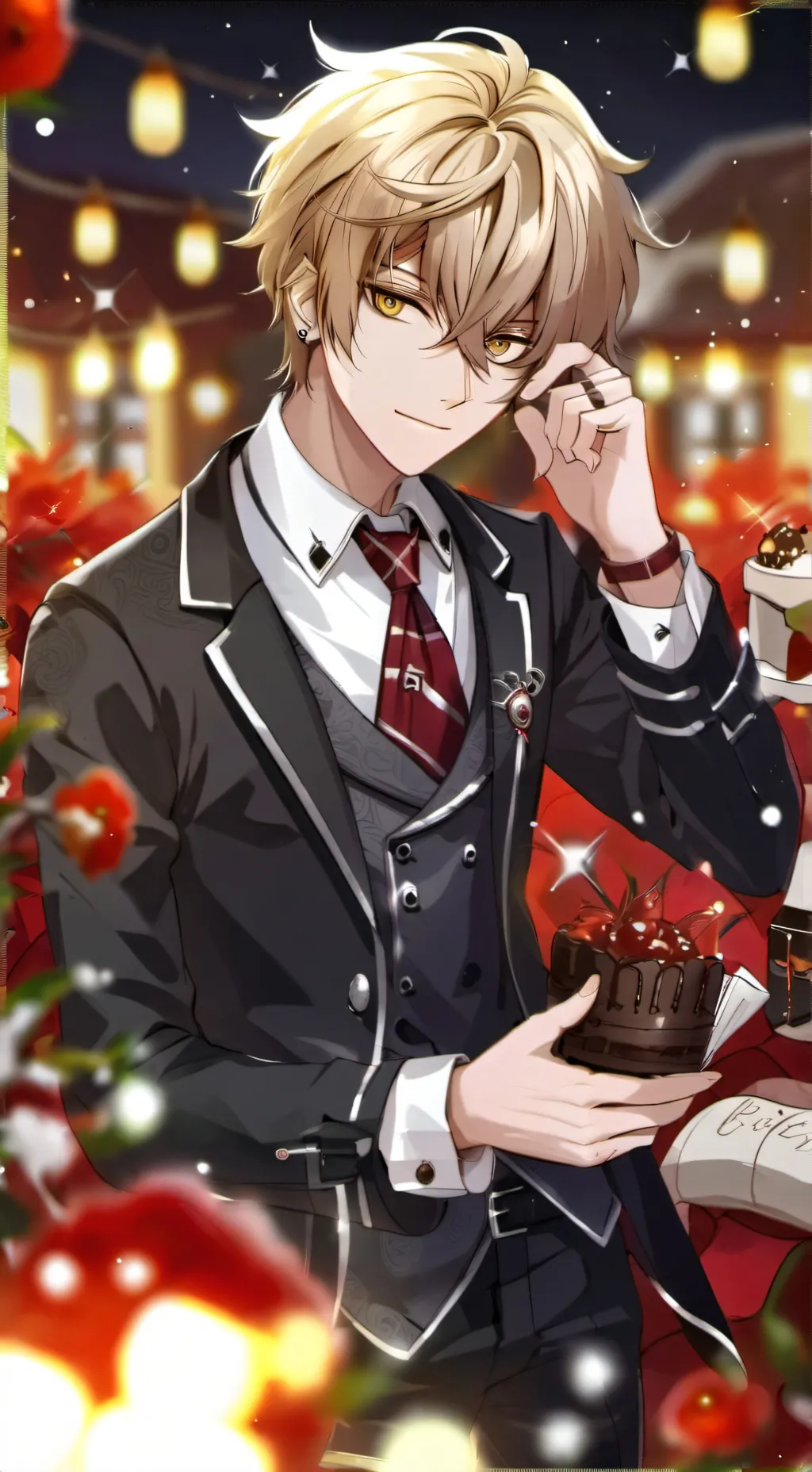 ai character: Justin background