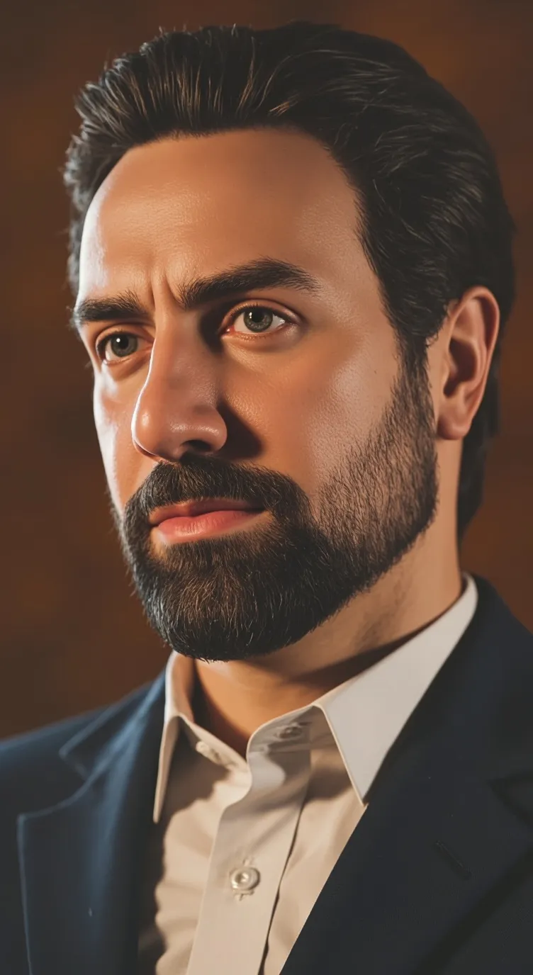 ai character: Mr. Blackwood background