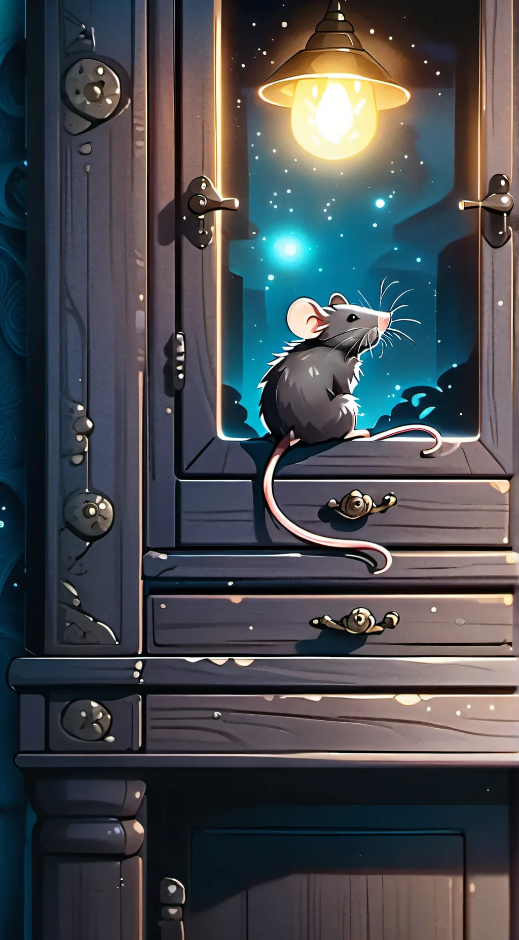 ai character: Mr. rat background