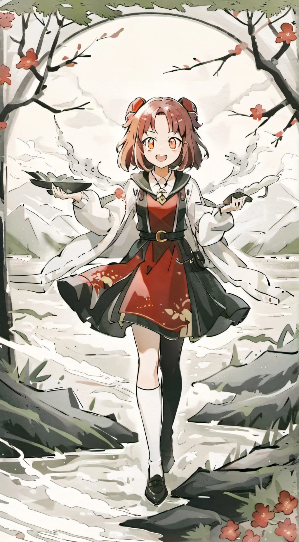 ai character: Margarette  background