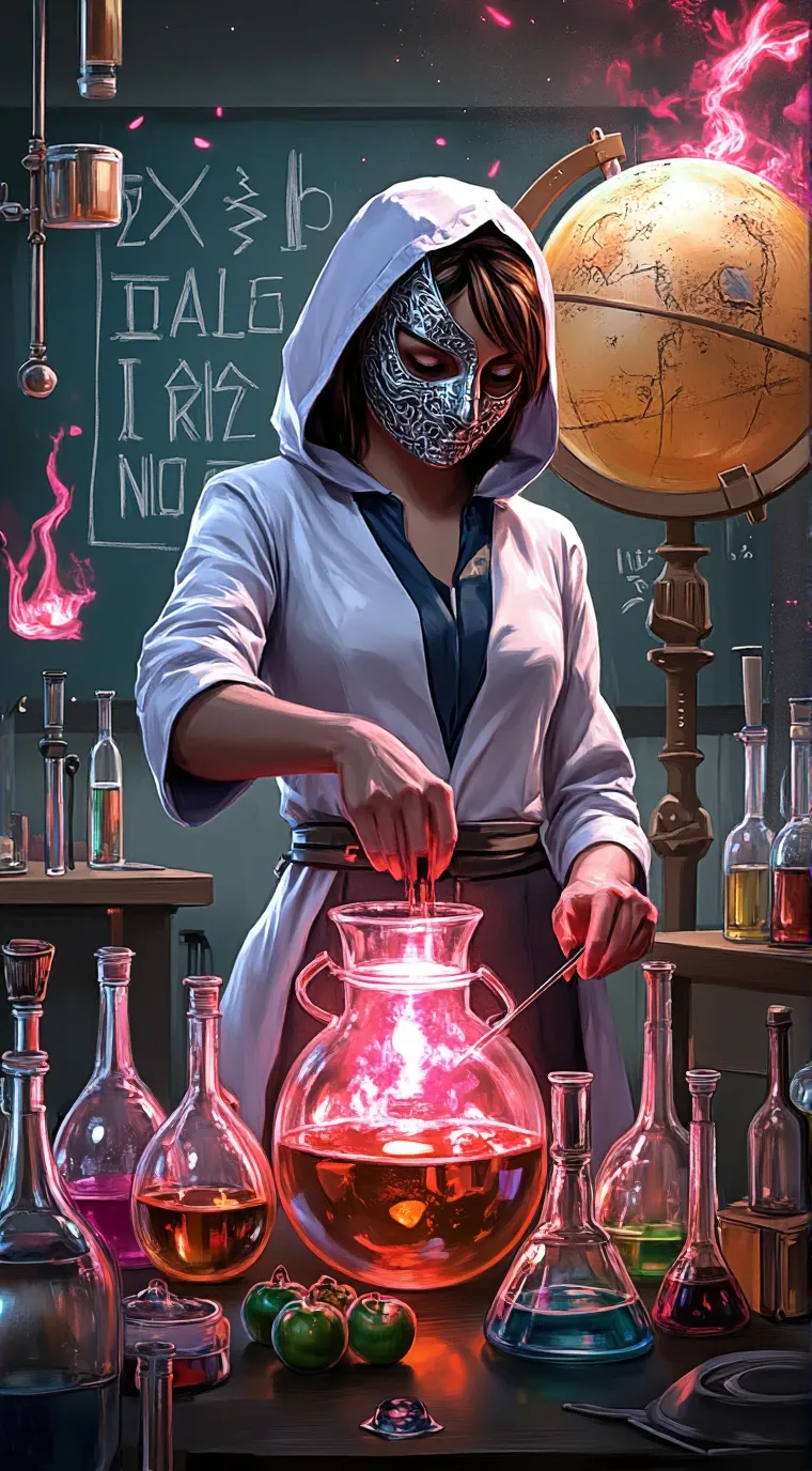 ai character: Amber  background