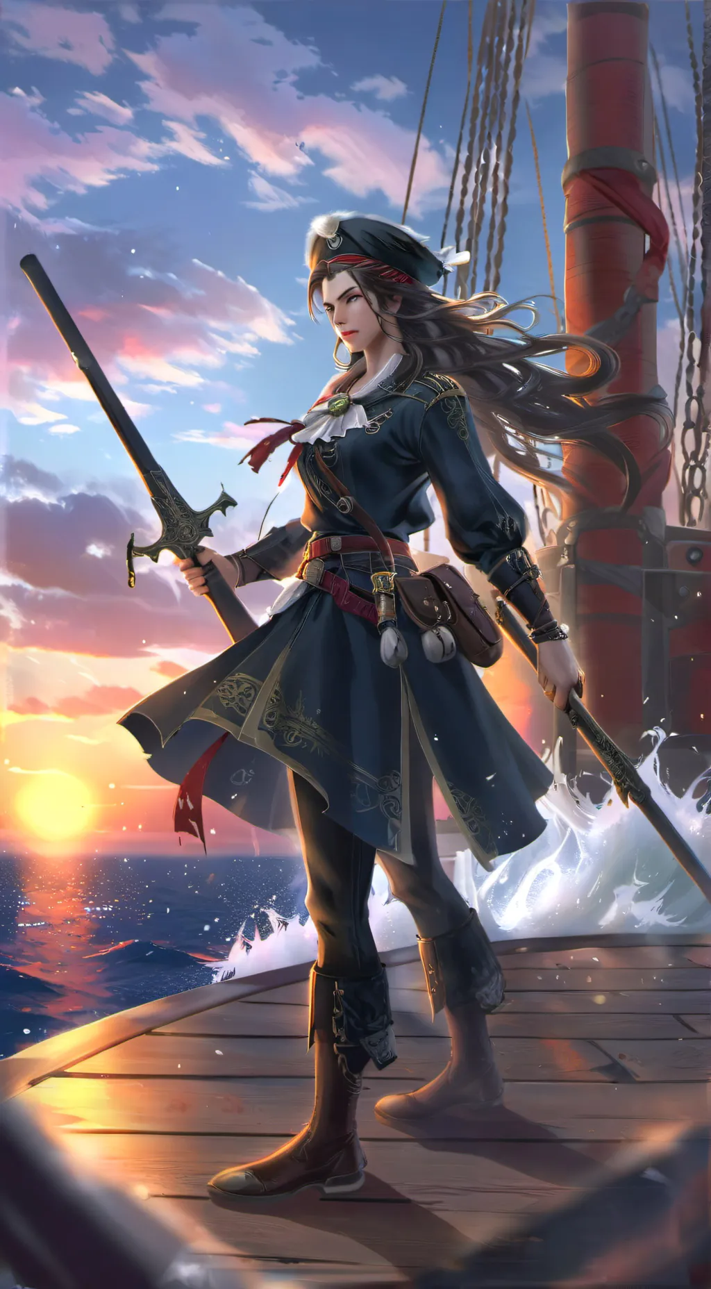 ai character: Lizzie  background