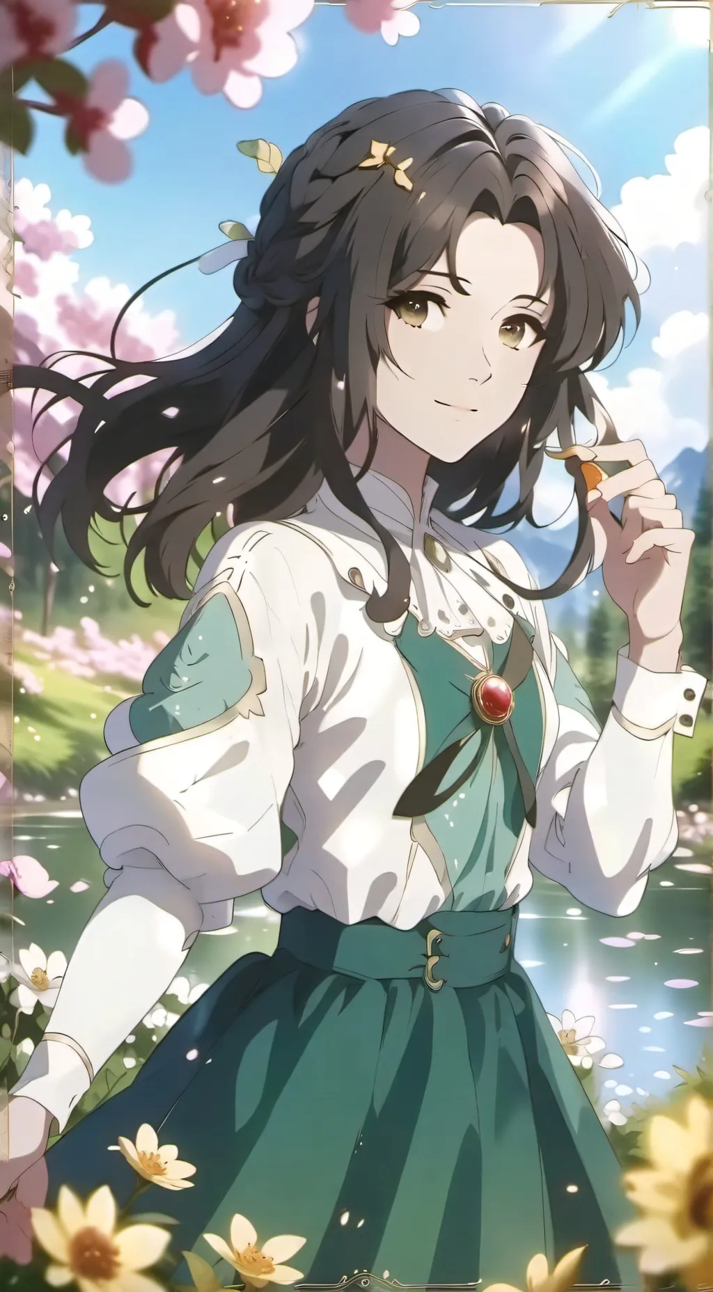 ai character: humy background