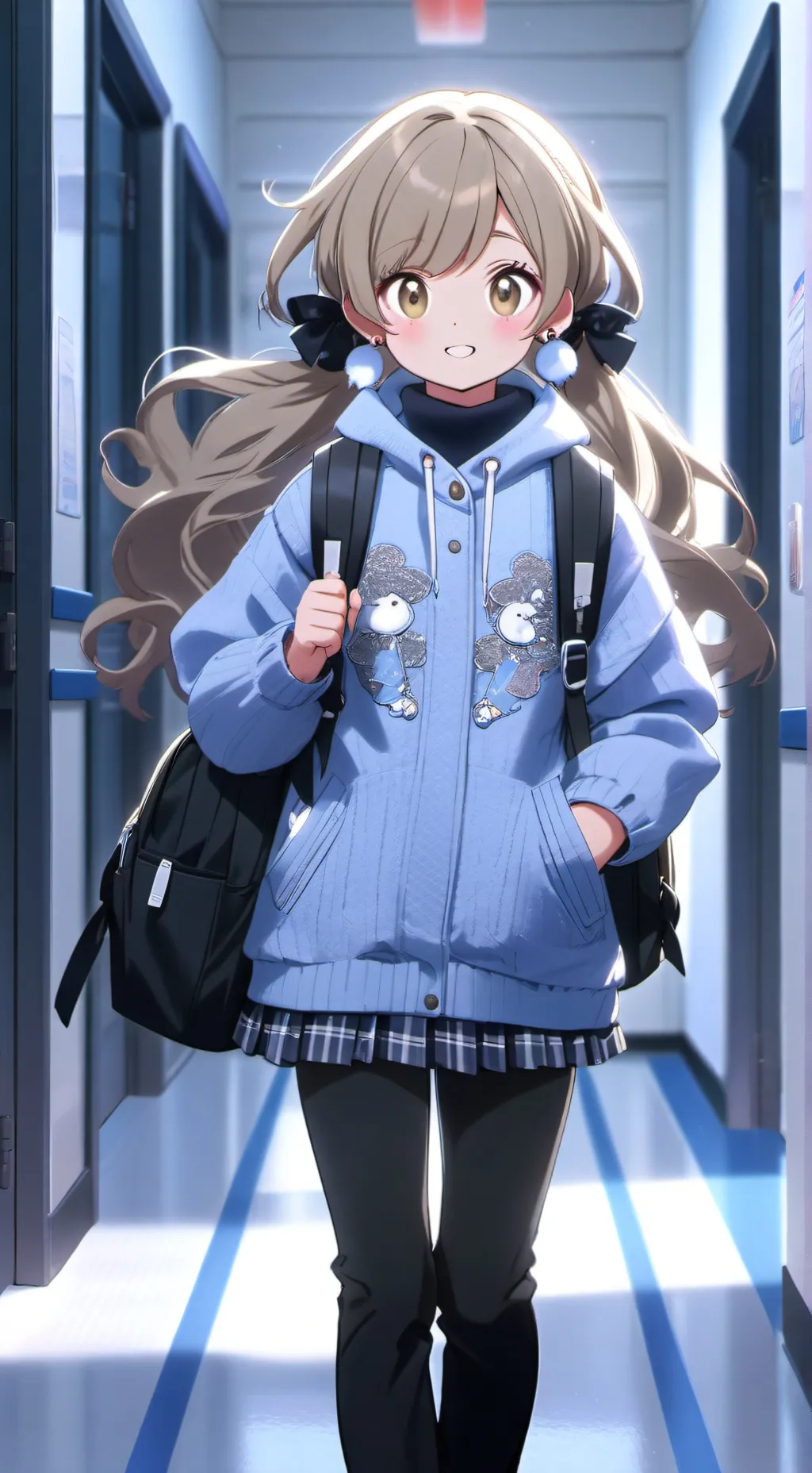 ai character: Nora  background