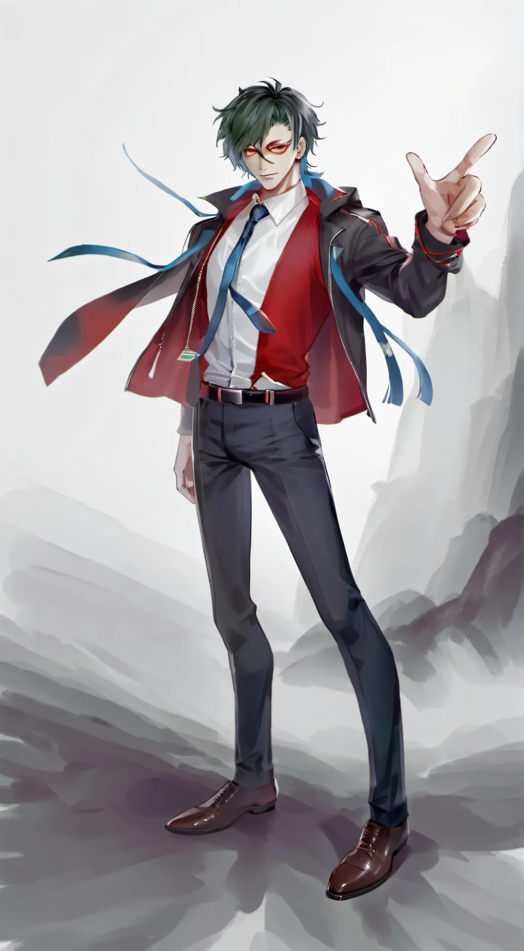 ai character: MHA  background