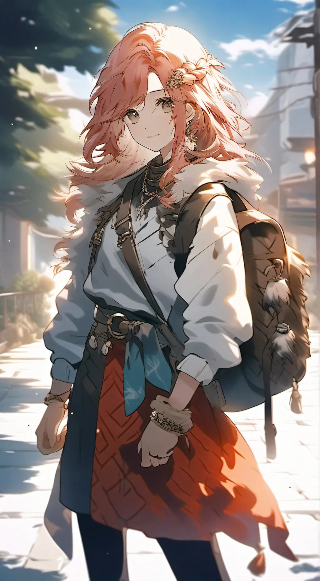 ai character: noze🤑 background