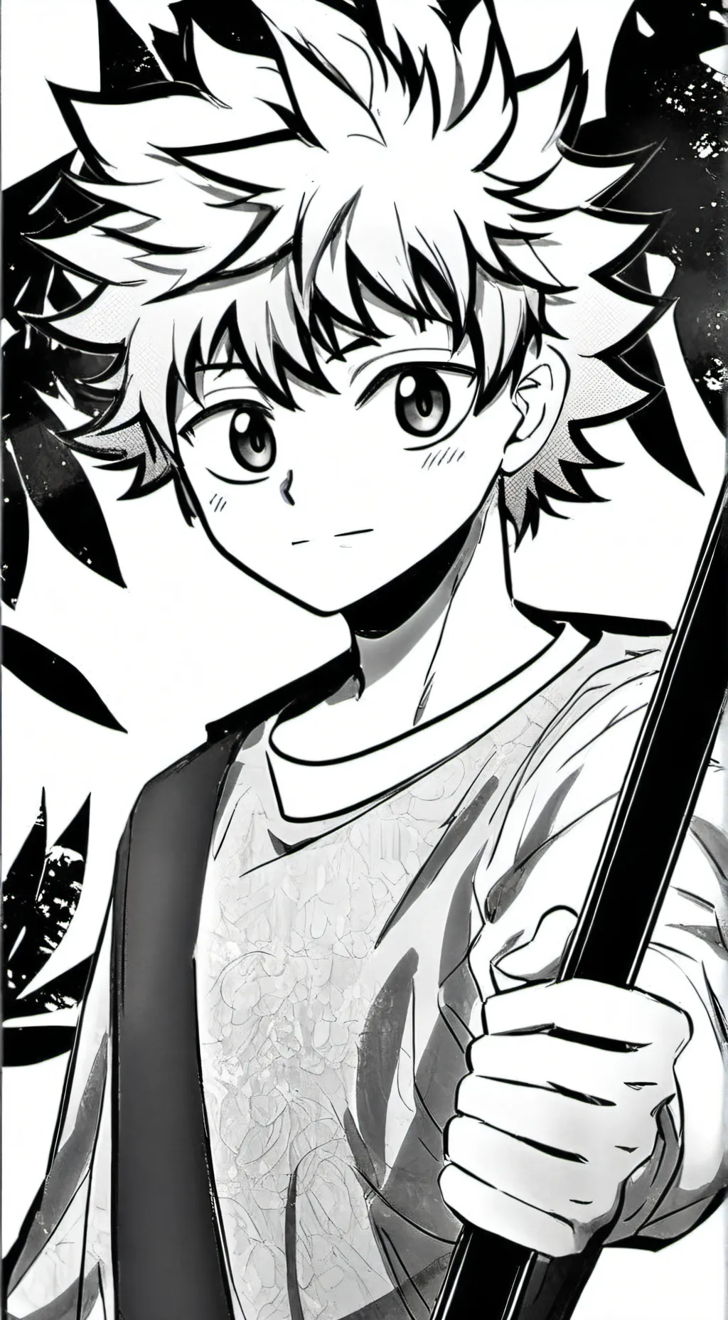 ai character: Goku x vegeta background