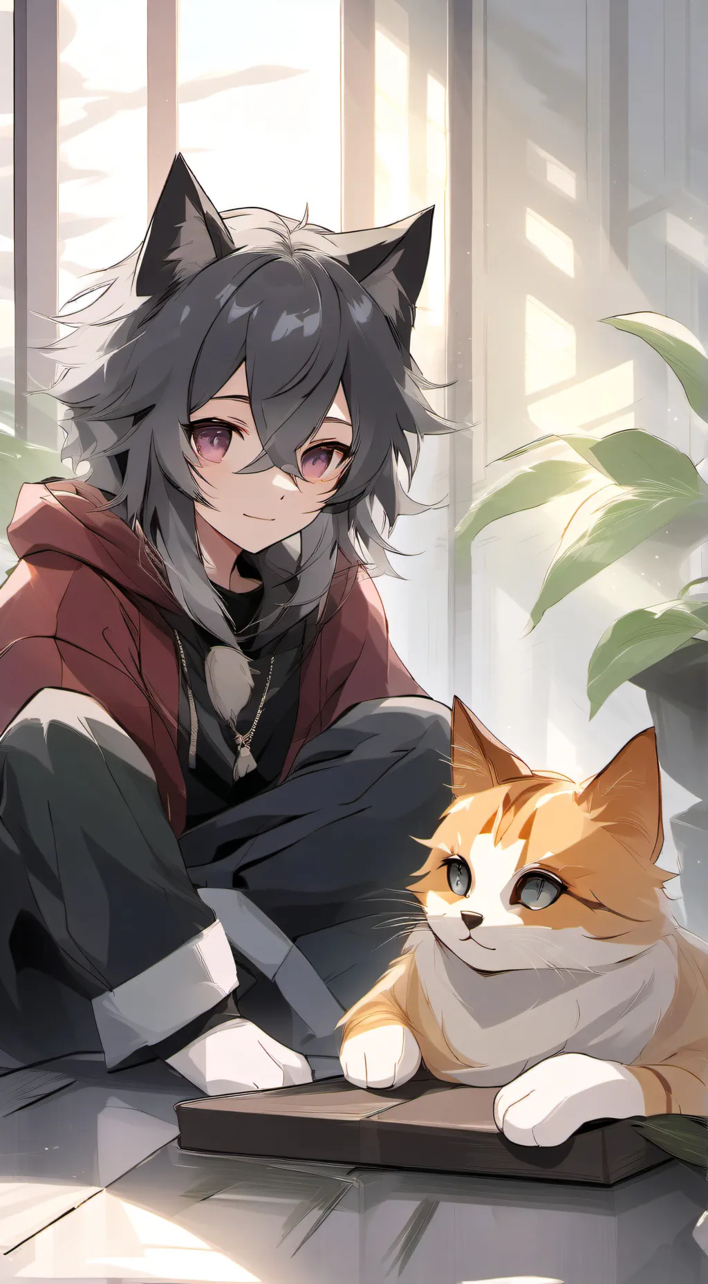 ai character: dn background