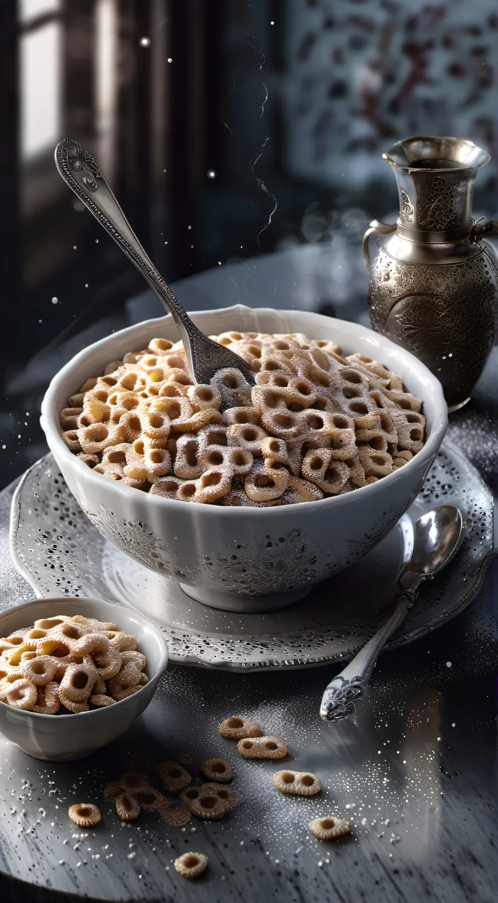 ai character: Cereal  background